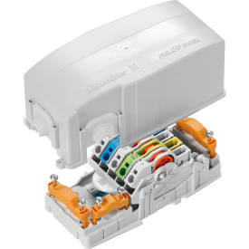 FieldPower Box, IP30, med lysegrå låg, AC Box