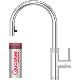 Quooker Flex Pro3 køkkenarmatur, kogende vand, krom