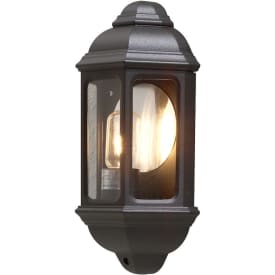 Konstsmide Cagliari vägglampa utomhus, svart