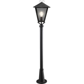 Konstsmide Benu bedlampe E27, sort, inklusiv stolpe