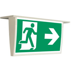 Flugtvejsarmatur Multiled KMU003-AT med piktogram