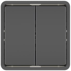 LAB3D Zigbee lysdæmper, kroneafbryder, koksgrå