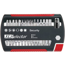 Wiha XL Security bitsæt 25 mm 1/4", 31 dele