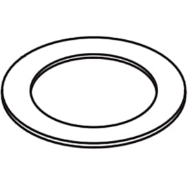 VOLA KV1 roset Ø45xØ30,5x1,5 mm Børstet krom 20