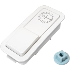 Gustavsberg NT-21 komplet skylleknap, hvid