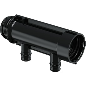 Uponor Aqua PLUS fordelerrør Q&E 1"x16 mm, 2 kretser