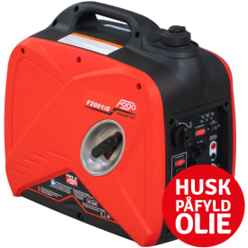 Fogo F2001IS benzingenerator - 1,8kw