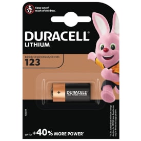 Duracell 123 batteri, 1 stk.