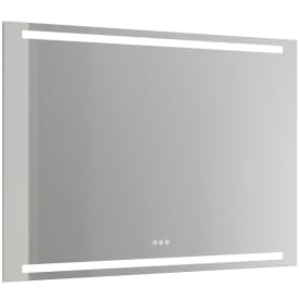 Dansani Level speil med lys, dimbart, 120x80 cm