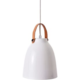 COPENHAGEN pendel E27 blank hvid D19.5