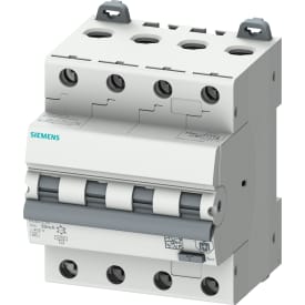 Kombinationsbrytare Strömbrytare/HPFI B 32A 4P 30mA 5SU1346-6FP32