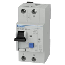 Doepke DRCBO4 Combi HPFI C 10A 30mA Type B SK 1P+N 2,5M 6 kA