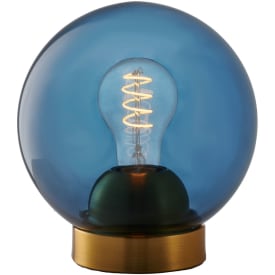 Halo Design Bubbles bordslampa, blå