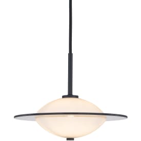 Halo Design Orbit pendellampa, svart, Ø24 cm