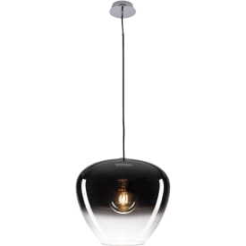 SLV Pantilo Convex pendellampa, krom, Ø40 cm