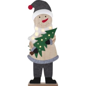 4 stk Star Trading Billy snemand med lys