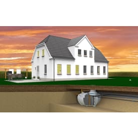 Watercare tryknedsivningssæt 2 x 15 meter - 40 mm