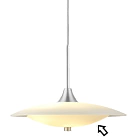 Halo Design reserveglass til Baroni pendellampe, nedre skjerm, Ø40 cm