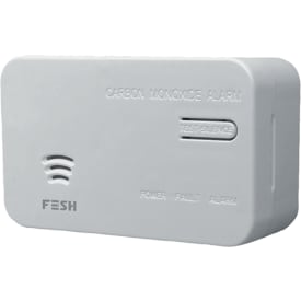 Foss Fesh Smart Home karbonmonoksidalarm, 9V, hvit