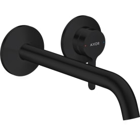 Axor One håndvaskarmatur, mat sort