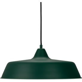 Dyberg Larsen Raw pendellampa, mörkgrön