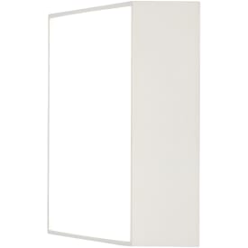 Astro Kea Square udendørs væglampe, hvid, 24 cm