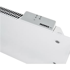 Adax Clea H el-radiator med termostat och WiFi 800W/230V, vit glas, 12 m²