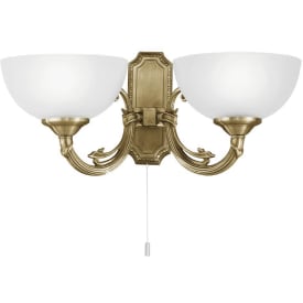 Savoy Væg L410 antik, E14, 2X40W