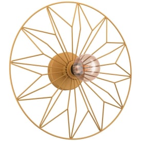 Castanuelo Væg Ø425 guld, E27, 40W