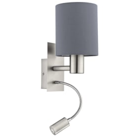 Eglo Pasteri vägglampa, spot, grå