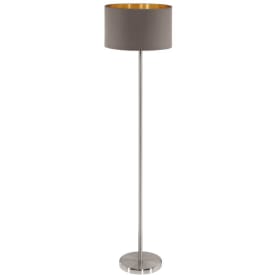 Maserlo Gulvlampe Ø380 cappucino/guld, E27, 60W