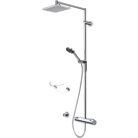 Oras Optima Rain duschset, krom