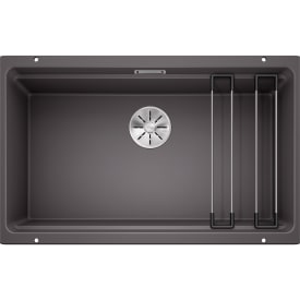 Blanco Etagon 700-U UXI køkkenvask, 73x46 cm, grå