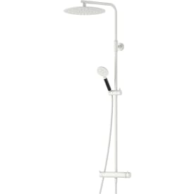 Mora Inxx II Shower System duschset, vattenbesparande matt vit