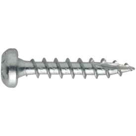 NKT Spun+ skrue, elforzinket, panhoved, 4,5x25 mm, 200 stk