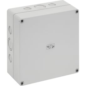 Box TK PS 1818-8F-M, 182 x 180 x 84 mm, grå
