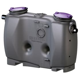 Kessel 4 l/s fedtudskiller, 110 mm til-/afgang, over jord