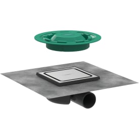 Hansgrohe RainDrain Spot avløpspanne, 150x150 mm
