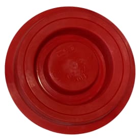 Skyddsplugg i plast, PE, för 50, 75 och 110 mm rör, röd