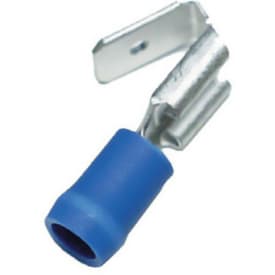 100 stk Elpress isoleret spademuffe han, 1,5-2,5 mm²