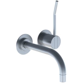 Vola 111XL servantbatteri for innbygging, 160 mm tut, langt grep, krom