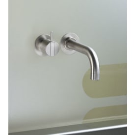 Vola 2121C badekarbatteri, 225 mm tut, standard grep, krom