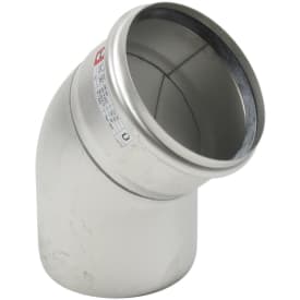 Ø 160 mm x 45° Bøjning syrefast AISI316L/EN1.4404 BLÜCHER