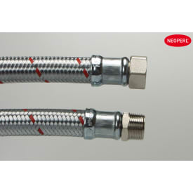 Kedelslange 3/4" x 500 mm med nippel 10 bar