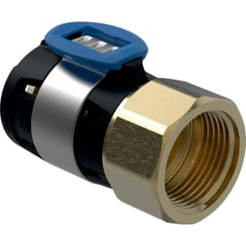 Geberit FlowFit overgang 20mmx1/2 mf blyfri siliciumbronze