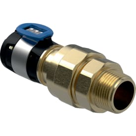 10 stk Geberit FlowFit union 16mmx1/2x3/4 np blyfri siliciumbronze