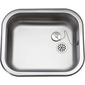 Intra Barents BM400-R01 køkkenvask, 46x40 cm, rustfrit stål