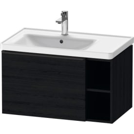 Duravit D-Neo servantskap, 78,4x45,2 cm, sort eik