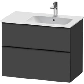 Duravit D-Neo servantskap, 81x45,2 cm, matt grå