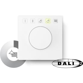 Dali-2 potentiometer med 5 tryk til grupper og scener